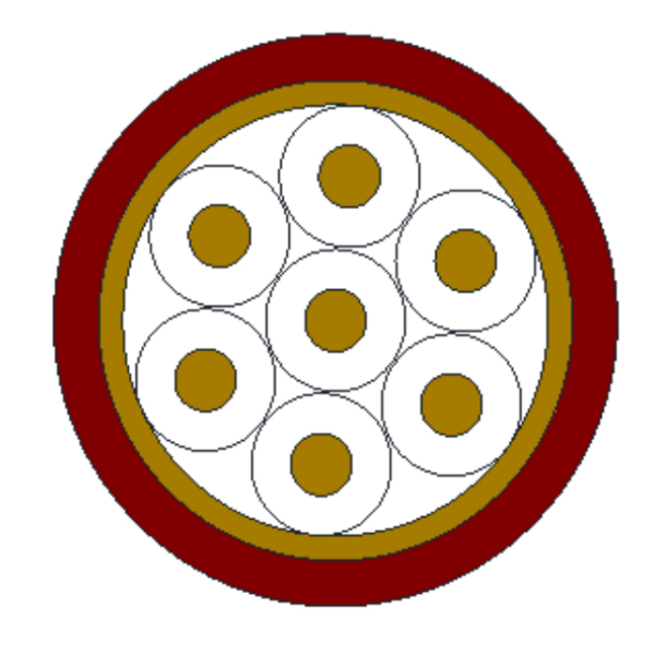 硅橡胶绝缘铜丝编织屏蔽硅橡胶护套控制电缆-KGGRP-450/750V